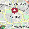 Map Palazzo in the heart of Parma