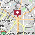 Map Palazzo Loreto Hotel Milano