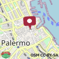 Map Palazzo Moncada Apartment