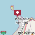 Mapa Palermo sul mare di Isola delle Femmine