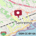 Map Panorama Sanremo