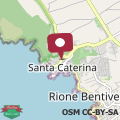 Mappa Pinetamare Azur - Panoramic Rooftop villa apartment Porto Selvaggio