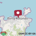 Map Panoramic Villa -Sea front Porto Rotondo-
