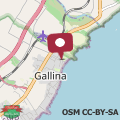 Map Paradise Beach Gallina