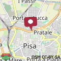 Map Parcheggio gratuito vicino alla Torre di Pisa
