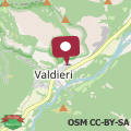 Mapa Parco Archeologico Valdieri