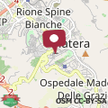 Mapa Park Suite Matera