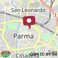 Mapa Parma, Antico Studio dietro al Battistero