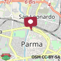 Map Parma Centro-Stazione Express Apartment