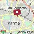 Map Parma Station Colorful Apartment with Balcony x5