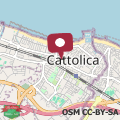 Map Pascoli Home a Cattolica Centro Mare by Yohome