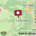 Mapa Patatouc Country House - 15 minuti di cammino da Limonetto