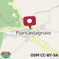 Mapa Appartamento Amiata Val d'Orcia