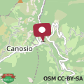 Map Pensione Albergo Diffuso Ceaglio Valle Maira