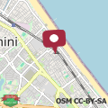 Map Pensione Fiorella Rimini