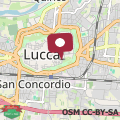 Map Penthouse apartment in centre of Lucca