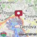 Mapa Penthouse in Porto Antico of Genoa