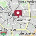 Mappa Perfect and very big flats in Milan Duomo