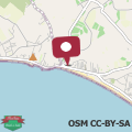 Map Perla seafront & garden
