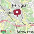 Map Perugia Studio - Historic Center Stunning View