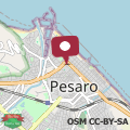 Map Pesaro balneare