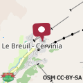 Mapa PETIT MAISON - Cervinia - CIR 0169