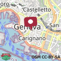 Map Piazza Dante 9 Genoa Center Town