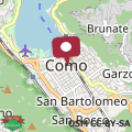 Mappa Piazza Duomo-Downtown Como