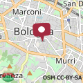 Mapa PIAZZA SANTO STEFANO 6 Rooms - by BOLOGNACENTRO LuxuryH