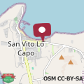 Mappa Piccola casa sulla Spiaggia con posto auto e wifi, San Vito Lo Capo