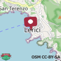 Map 5 Terre - Lerici - Piccolo Golfo