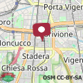 Mapa Piccolo Love nest in Milan