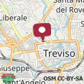 Mappa Piedaterre sulle Mura - Treviso to Venice