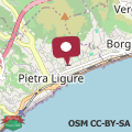 Mapa Pietra Ligure - Essential with Swimming Pool