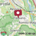 Map Pietrantica - Affittacamere con giardino NUOVA APERTURA a Trebiano -CITR