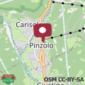 Mapa DOLOMIA APARTMENTS PINZOLO vicino alle funivie