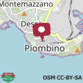 Map Piombino Apartments Casa De Amicis