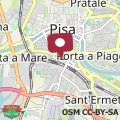 Mapa Guesthouse Pisa Central Station