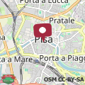 Mapa Pisa Stylish Loft in the City Center