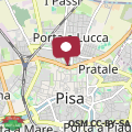 Map Pisa Tower view