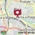 Mappa Pisa Train Station Guest House