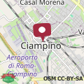 Mappa Plaza Rooms Ciampino