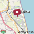 Map Pleasant Apartment in Alba Adriatica near Sea