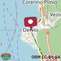 Map Pleasant apartment in Dervio with balcony