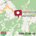 Map Podere Buriano
