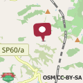 Map Podere Fossaccio Olivo house