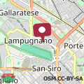 Map Trilocale in Via Pogatschnig 40 -- San Siro-Rho Fiera-Duomo