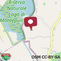 Map Poggio Vaccaio Casa Tramonto