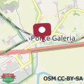 Map Ponte Galeria Apartment