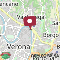 Mapa Ponte Pietra Centro Verona